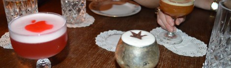 Eau de Vie cocktails: the Newtonian, the whiskey something, the ginger something and the Game of Thrones something?