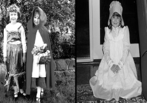 It's 1991 and we're bonding over a shared interest in dressing up that endures today.