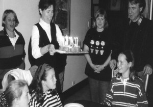 It's 1997 and someone is eyeing off my cake.