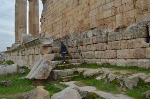 The ancient Roman city of Jerash. All to myself  -- and Artemis the temple cat -- for the day. 